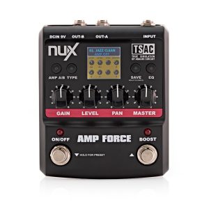 NUX AmpForce Drive ve Distortion Pedalı