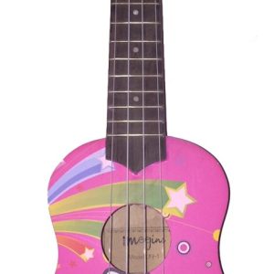 Hello Kitty 1 Desenli Soprano Ukulele  + Kılıf Hediyeli